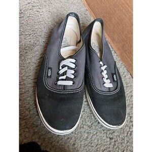 Vans Unisex Mens 6 Women’s 7.5 Black & Grey Sneakers